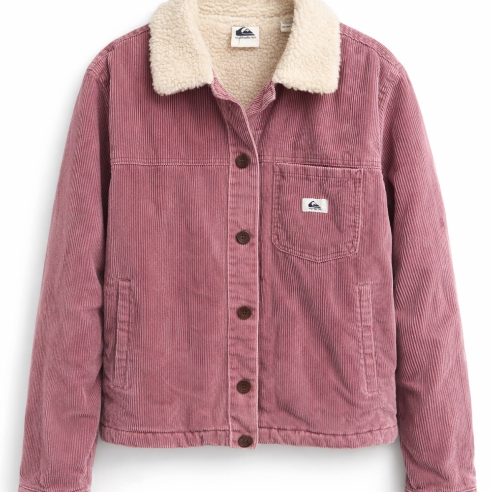 Quiksilver Women's Corduroy Sherpa Jacket